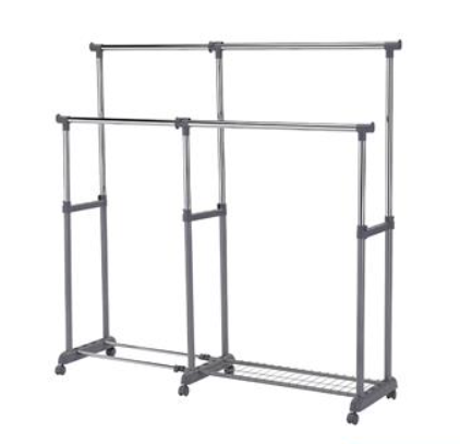 CLOTH RACK ADJUSTABLE WITH NETTING PLIM